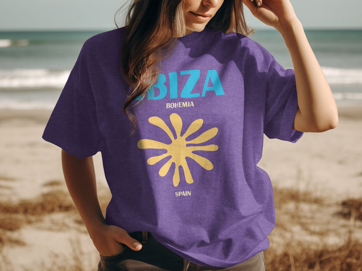 Ibiza Bohemia Spain Beach Vibes T-Shirt product type