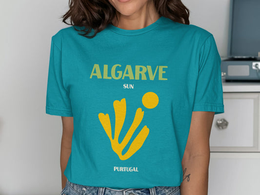 Algarve Sun Portugal Graphic Tee Shirt product