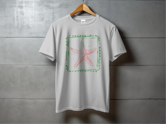 Starfish Graphic T-Shirt with Detailed Design product type
