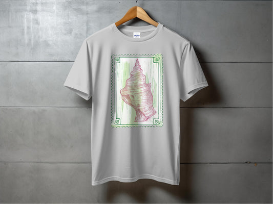 Cool and Unique Seashell Graphic Design T-shirt product type