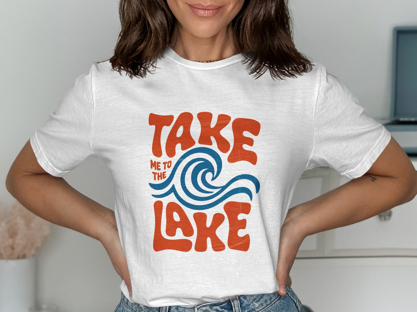 Take Me To The Lake Graphic Unique Design T-Shirt product