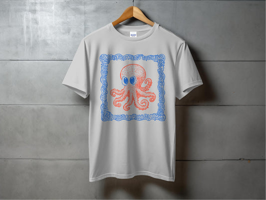 Octopus Intricate Pattern Graphic Print T-shirt product