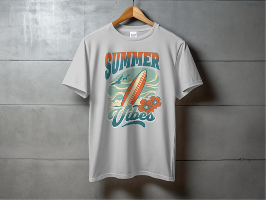 Summer Vibes Surfboard Graphic Tee product type