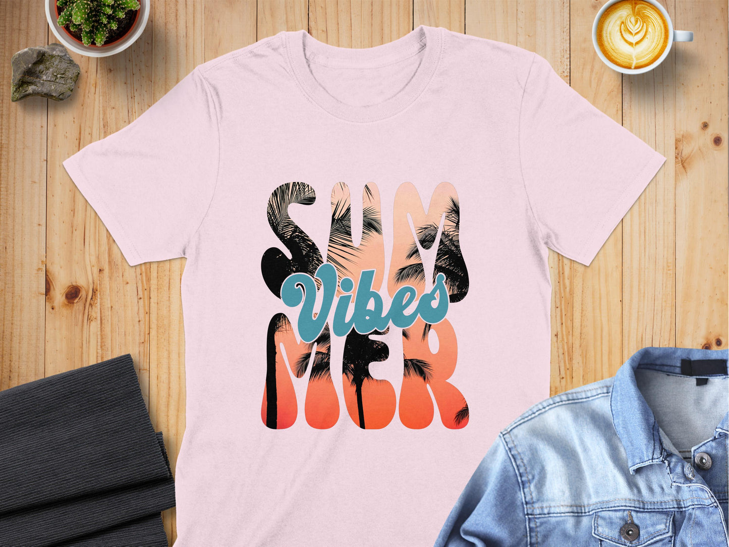 Summer Vibes Graphic Short Sleeve T-Shirt product