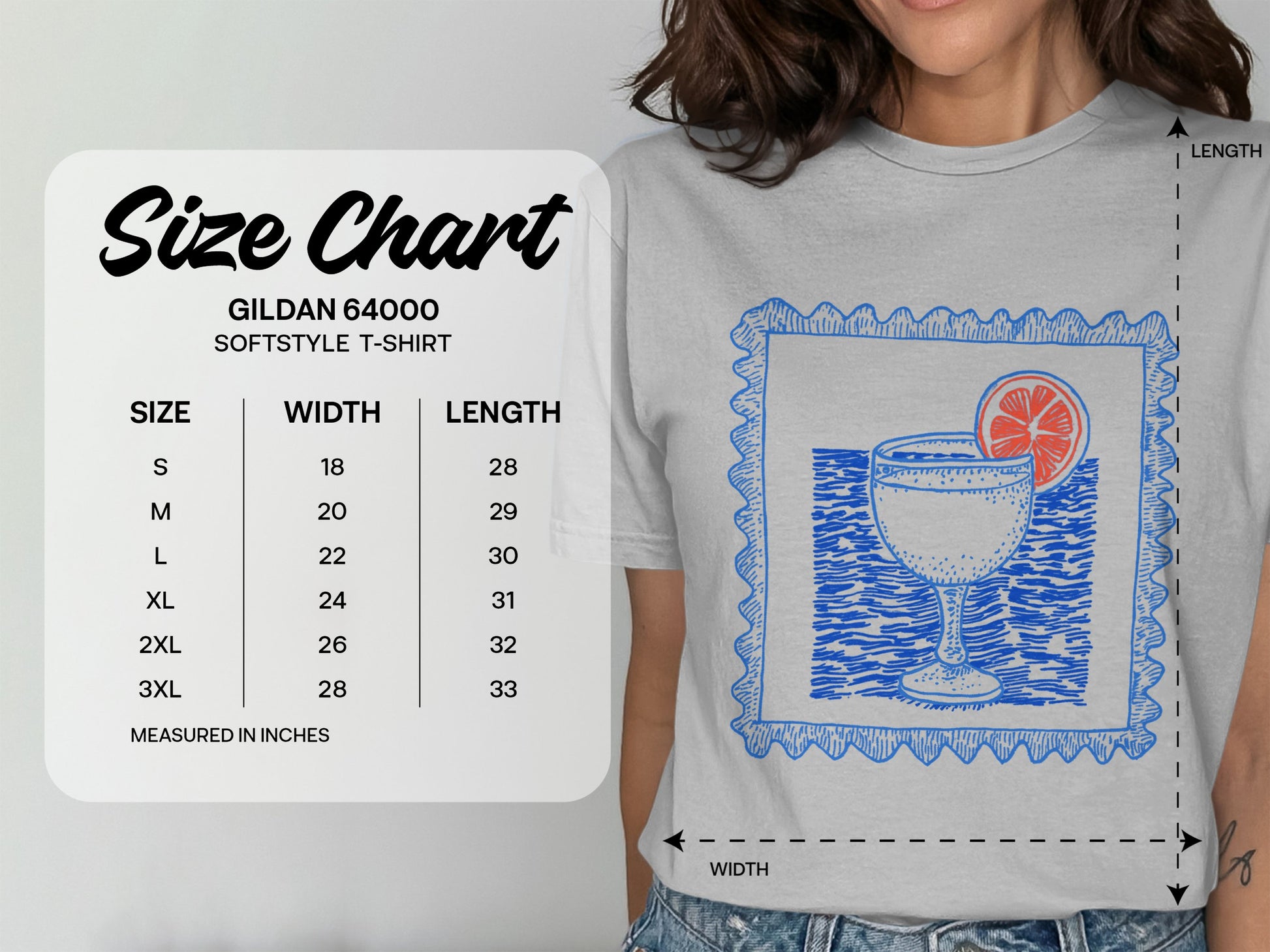 Refreshing Citrus Drink Graphic T-Shirt product