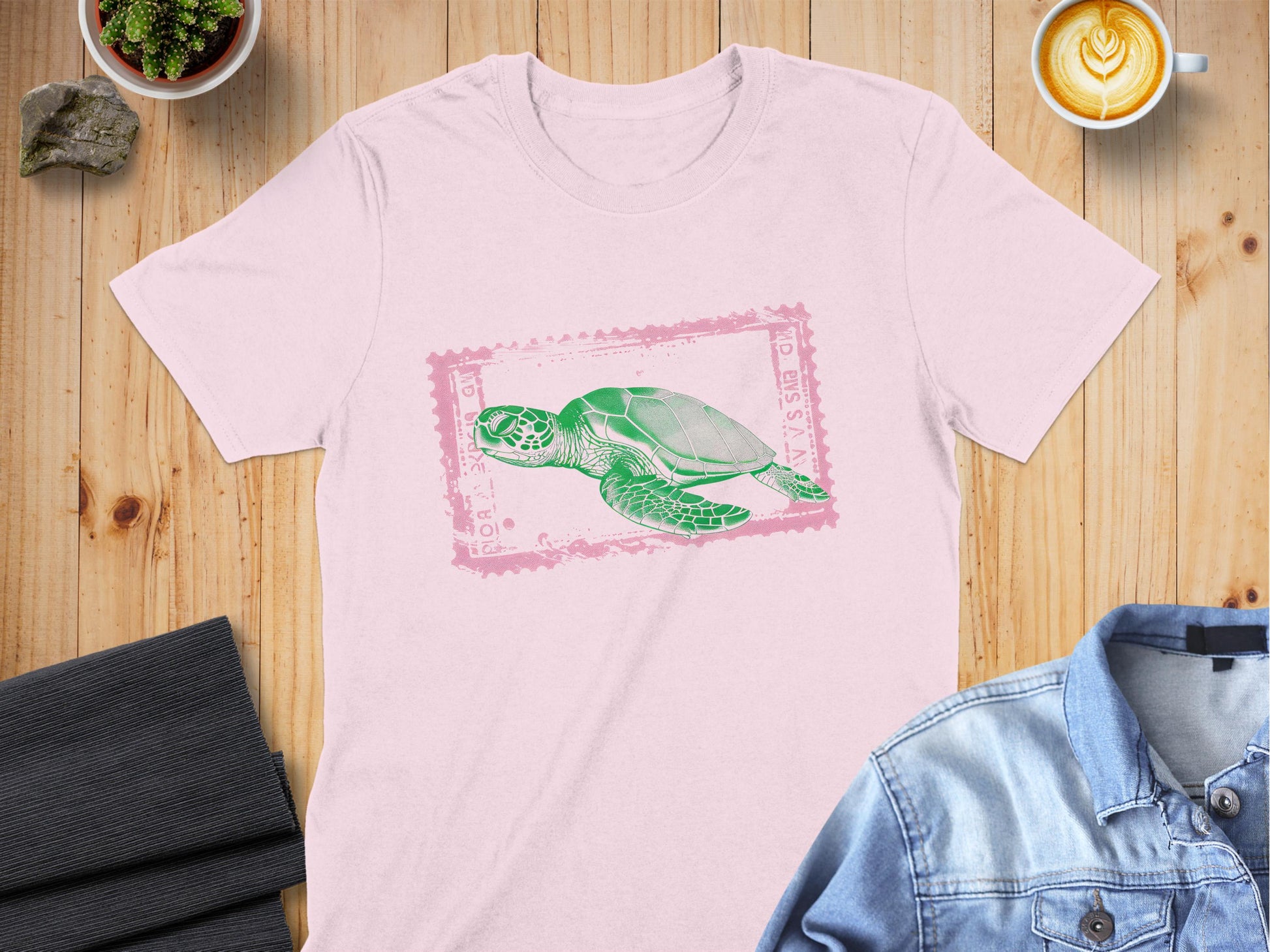 Casual Turtle Graphic Short Sleeve T-Shirt product