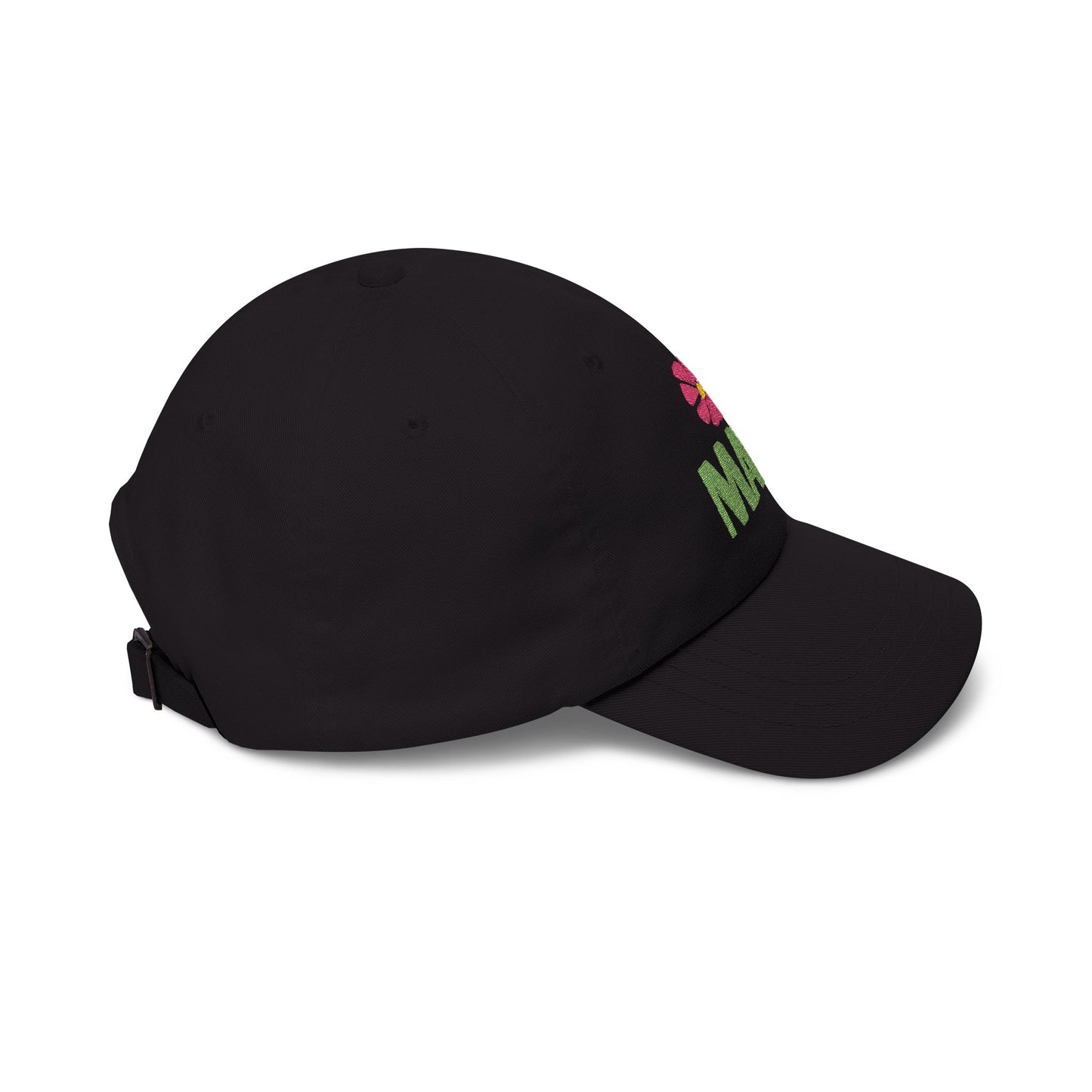 Maui Embroidered Dad Cap — Retro Hawaii Coastal Aloha Baseball Hat