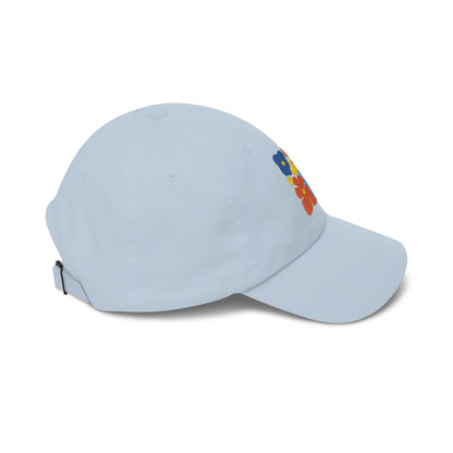 Boho Floral Baseball Dad Cap Retro Colorful Embroidered Flowers