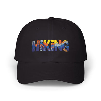 Hiking Dad Cap – Mountain Scenic Embroidered Hat for Outdoor Lovers