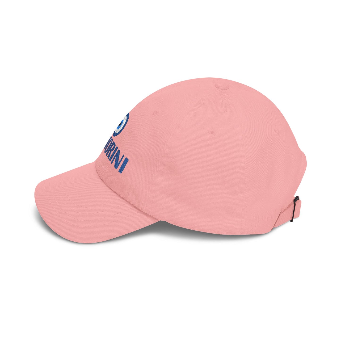Santorini Evil Eye Dad Cap – Greek Island Embroidered Baseball Hat