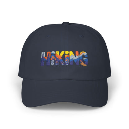 Hiking Dad Cap – Mountain Scenic Embroidered Hat for Outdoor Lovers