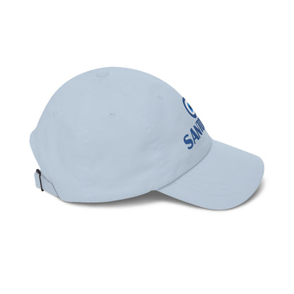 Santorini Evil Eye Dad Cap – Greek Island Embroidered Baseball Hat