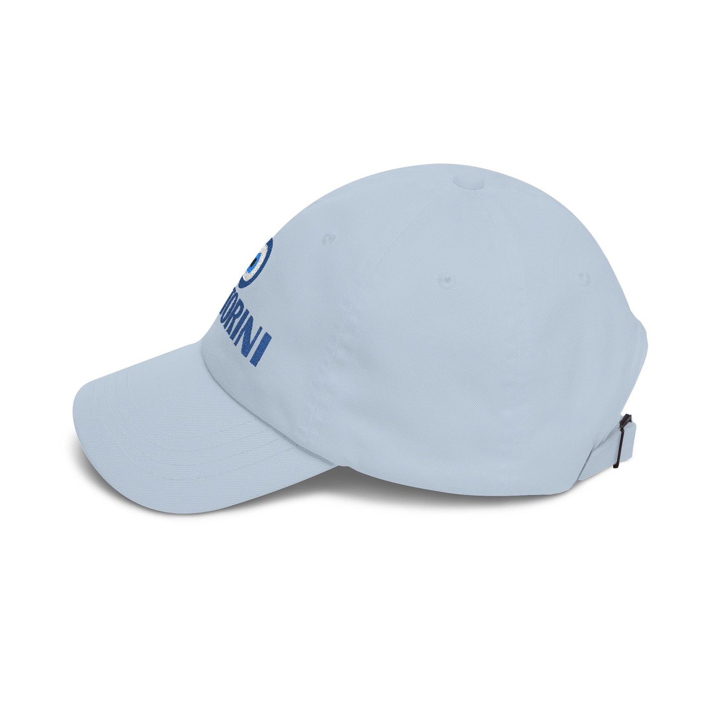 Santorini Evil Eye Dad Cap – Greek Island Embroidered Baseball Hat