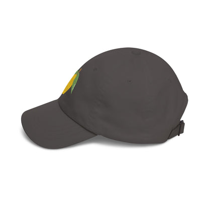 Lemon Embroidered Dad Cap Amalfi Capri Sicily Lemon Baseball Hat
