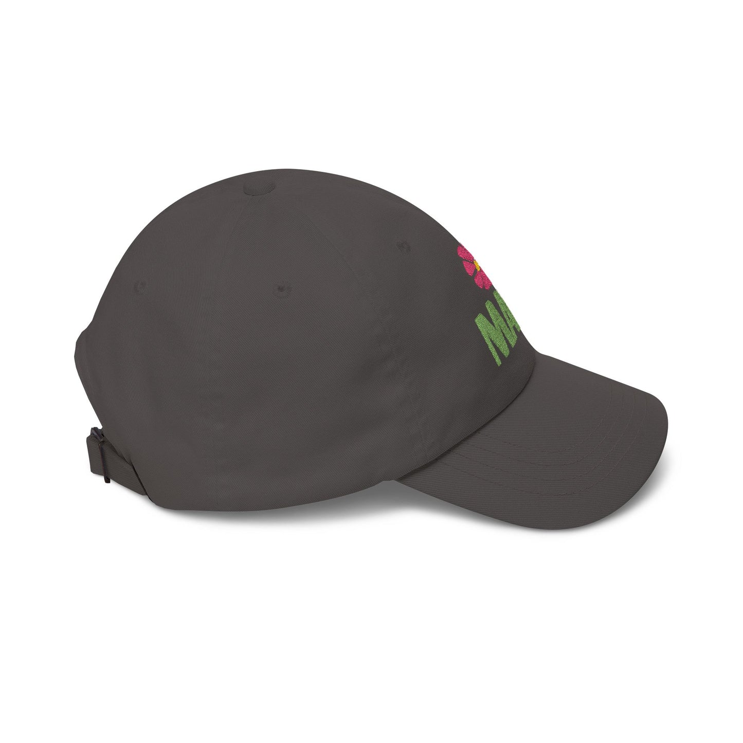Maui Embroidered Dad Cap — Retro Hawaii Coastal Aloha Baseball Hat