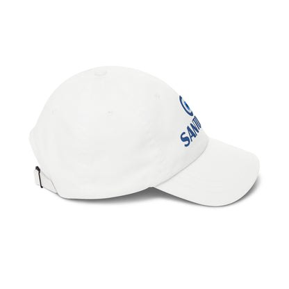 Santorini Evil Eye Dad Cap – Greek Island Embroidered Baseball Hat