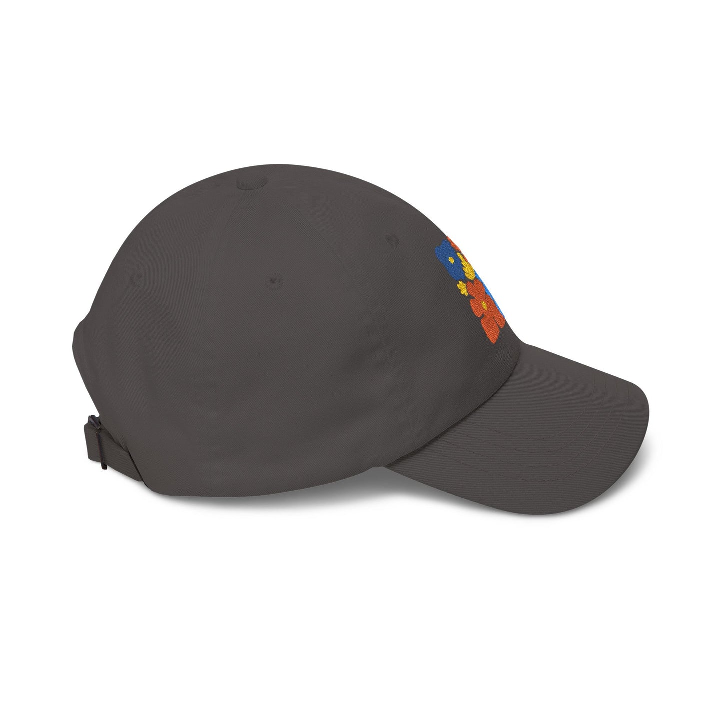 Boho Floral Baseball Dad Cap Retro Colorful Embroidered Flowers