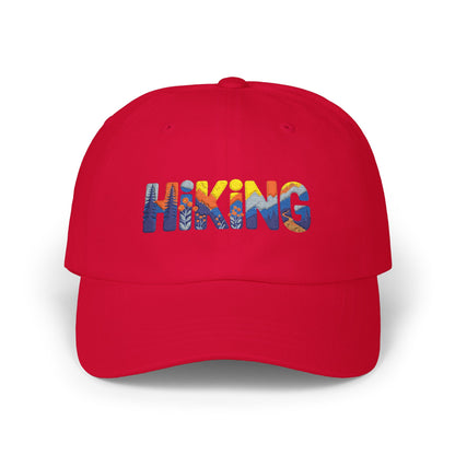 Hiking Dad Cap – Mountain Scenic Embroidered Hat for Outdoor Lovers