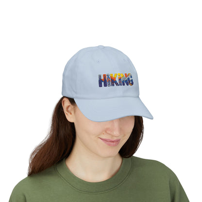 Hiking Dad Cap – Mountain Scenic Embroidered Hat for Outdoor Lovers