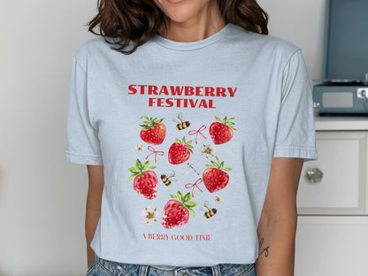 Strawberry Festival A Berry Good Time T-Shirt product type
