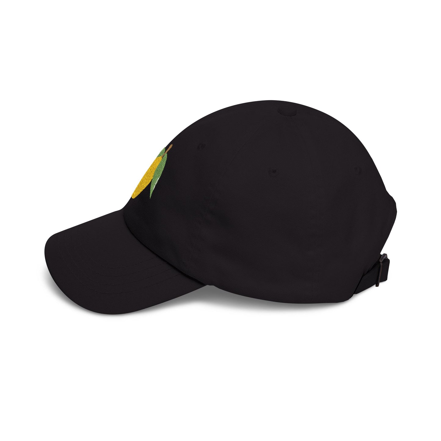 Lemon Embroidered Dad Cap Amalfi Capri Sicily Lemon Baseball Hat