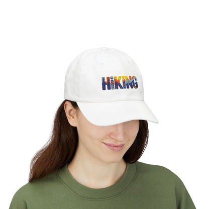 Hiking Dad Cap – Mountain Scenic Embroidered Hat for Outdoor Lovers