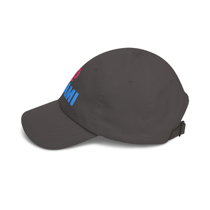 Miami Embroidered Dad Cap — Retro Coastal Baseball Hat