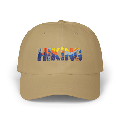 Hiking Dad Cap – Mountain Scenic Embroidered Hat for Outdoor Lovers