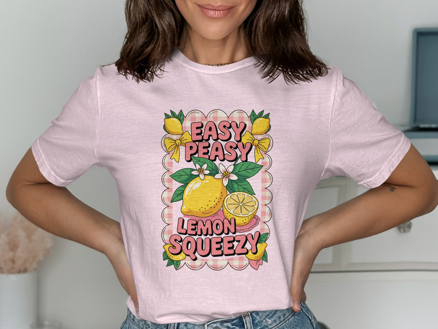 Easy Peasy Lemon Squeezy Graphic T-Shirt product