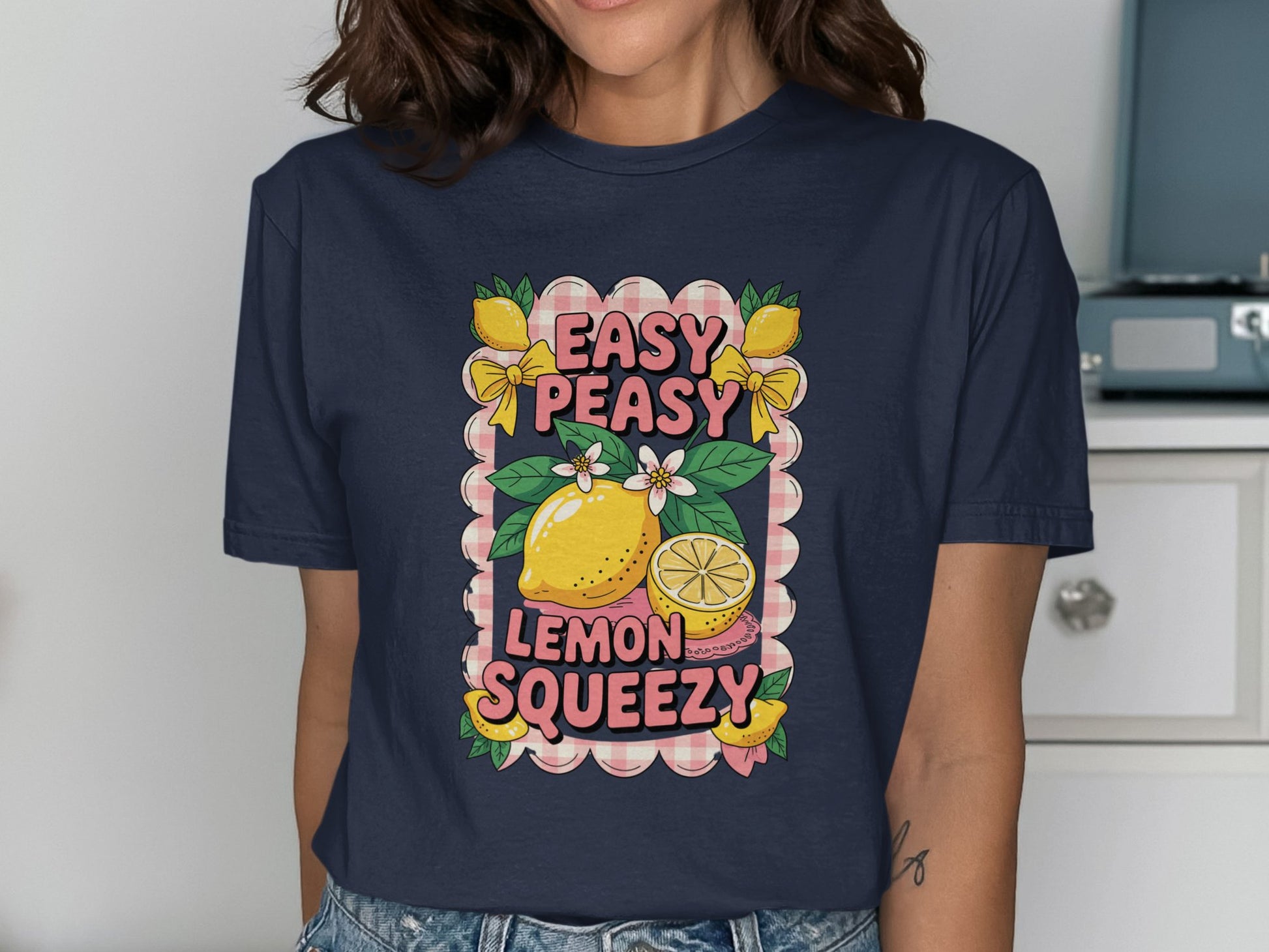 Easy Peasy Lemon Squeezy Graphic Tee product