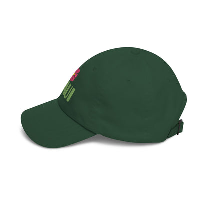 Maui Embroidered Dad Cap — Retro Hawaii Coastal Aloha Baseball Hat