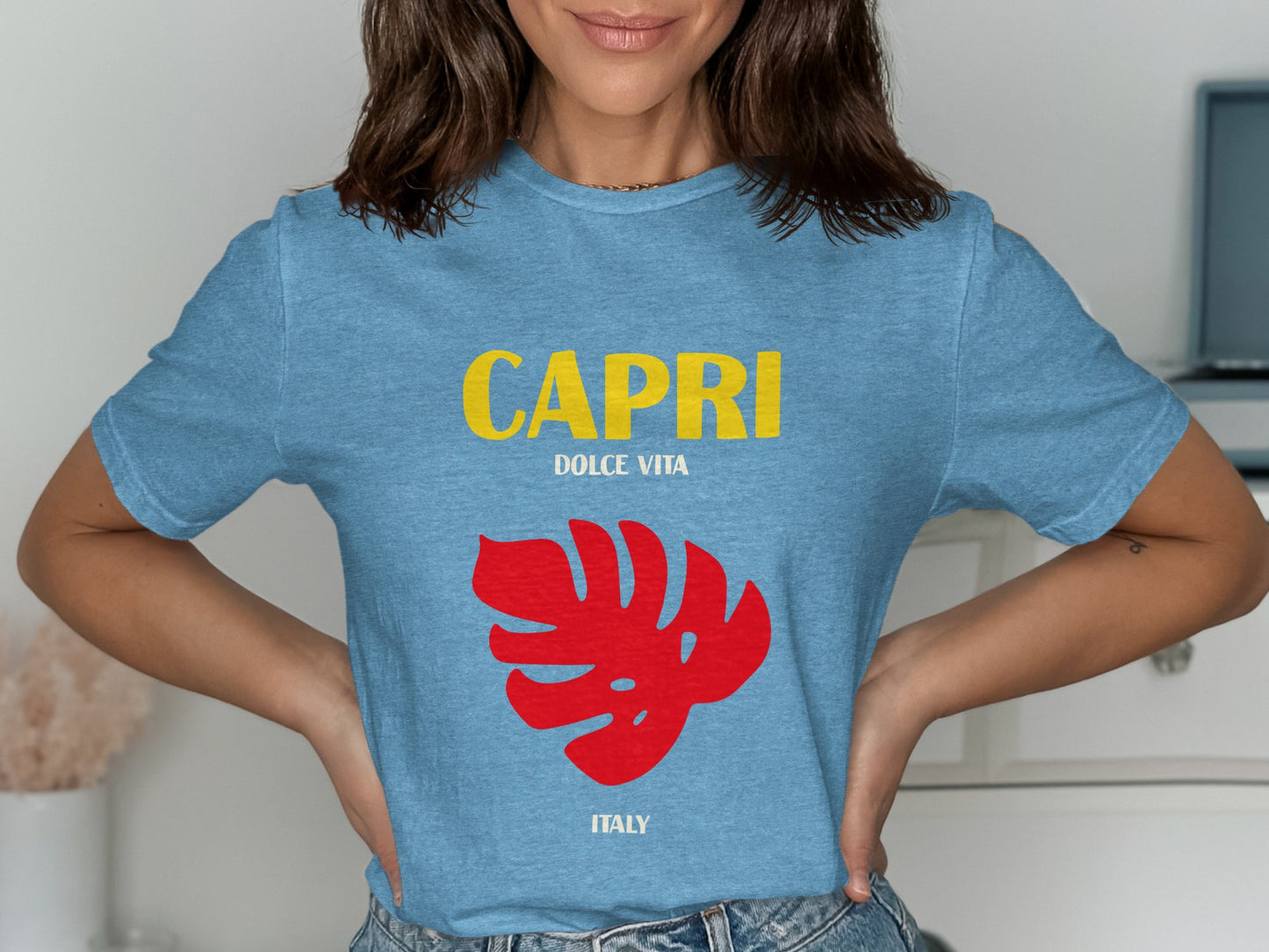 Capri Dolce Vita Italy Graphic Print T-shirt product