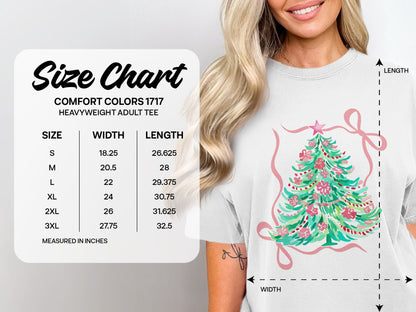 Festive Christmas Tree Design Graphic Adult Tee product