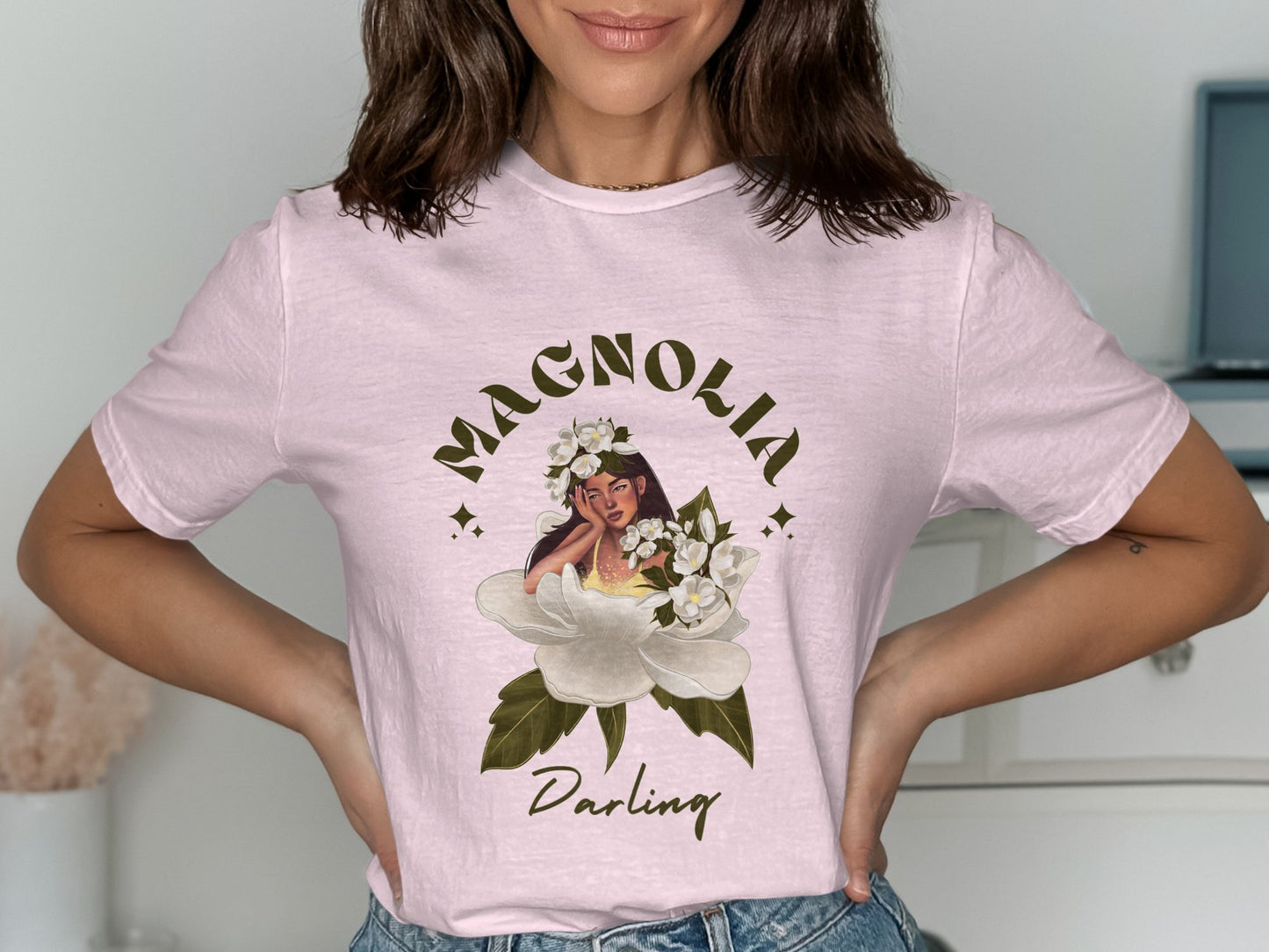 Magnolia Darling Graphic Women's T-Shirt product