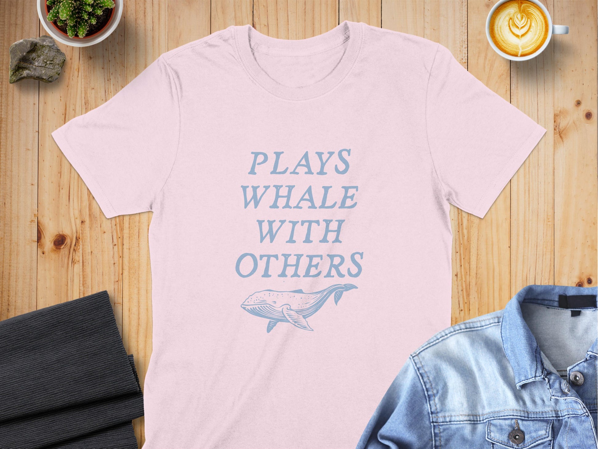 Plays Whale With Others Graphic T-Shirt product type
