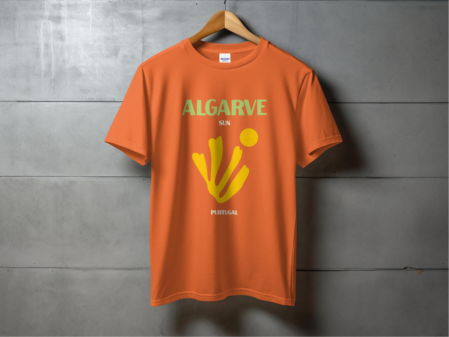 Algarve Sun Portugal Graphic T Shirt clothing product