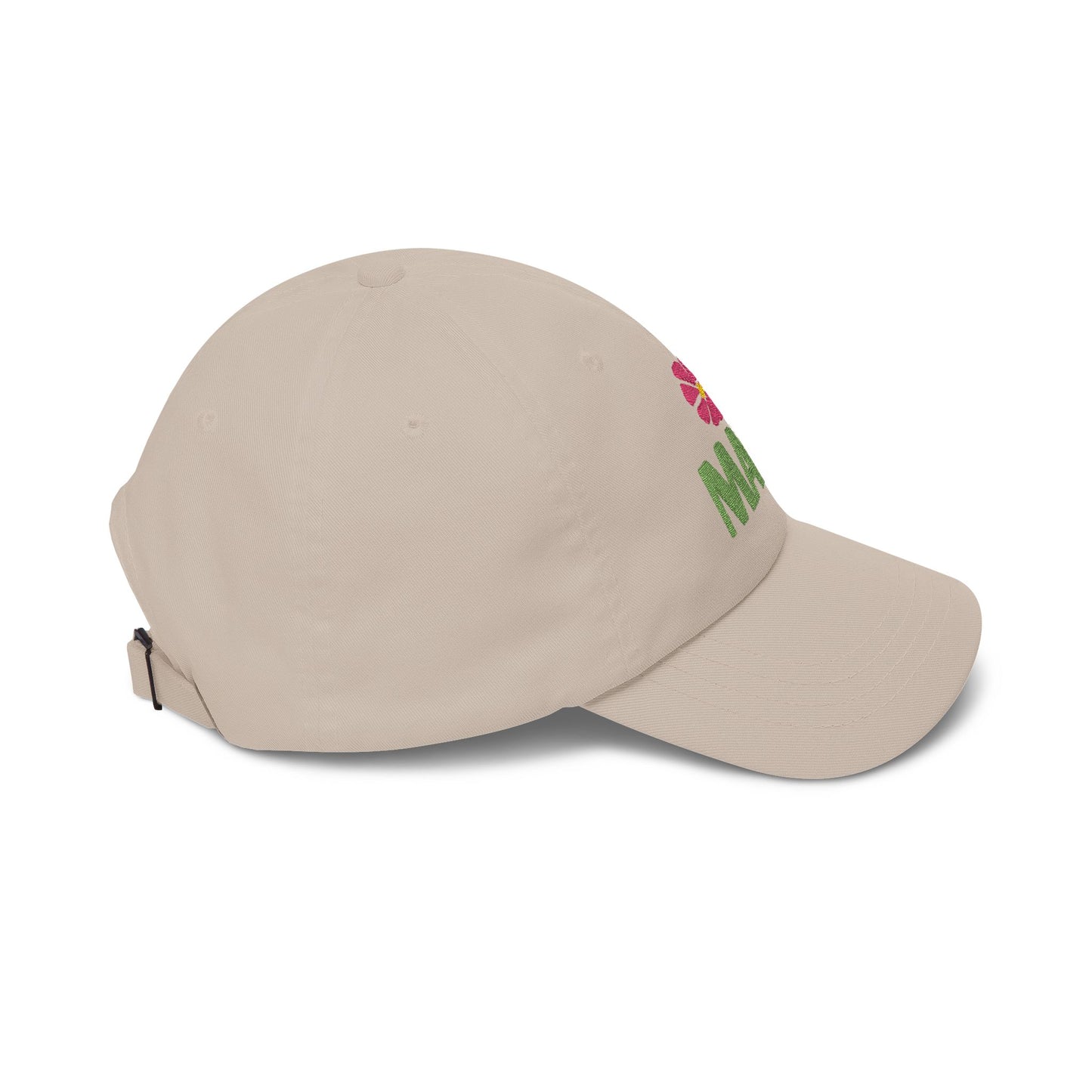 Maui Embroidered Dad Cap — Retro Hawaii Coastal Aloha Baseball Hat