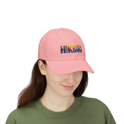 Hiking Dad Cap – Mountain Scenic Embroidered Hat for Outdoor Lovers