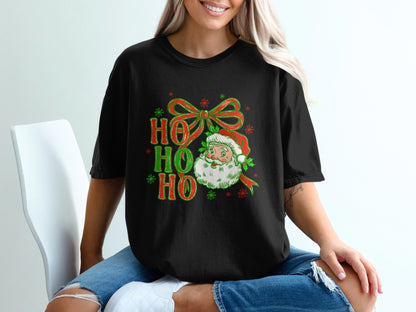 Ho Ho Ho Santa Claus Graphic T-shirt product type