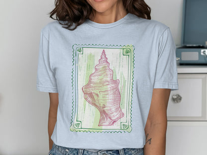 Artistic Seashell Illustration Women's T-Shirt product