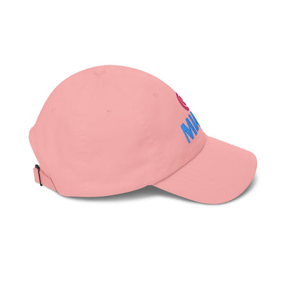 Miami Embroidered Dad Cap — Retro Coastal Baseball Hat