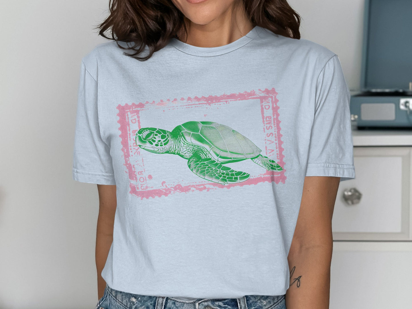 Sea Turtle Graphic Design T-shirt Apparel product