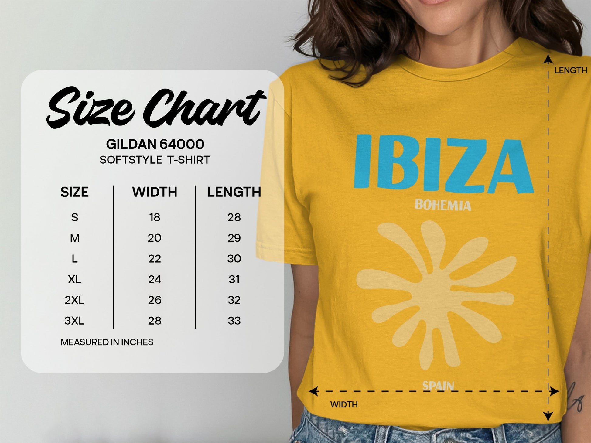Ibiza Bohemia Spain Softstyle T-shirt product