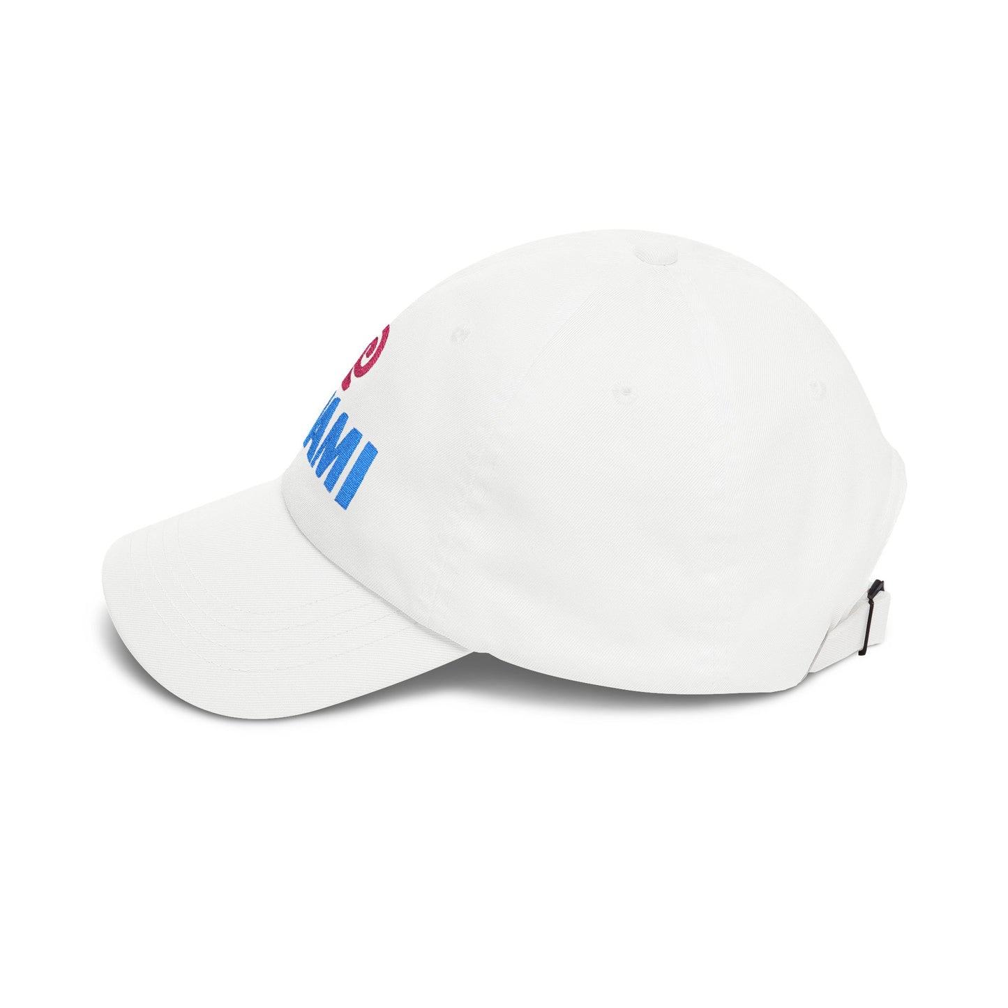 Miami Embroidered Dad Cap — Retro Coastal Baseball Hat