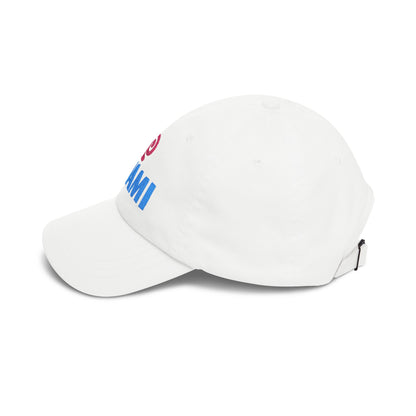 Miami Embroidered Dad Cap — Retro Coastal Baseball Hat