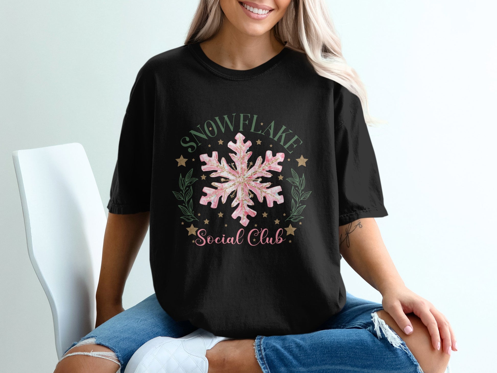 Snowflake Social Club Graphic T-Shirt product type