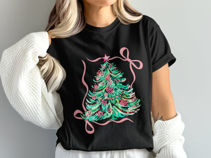 Christmas Tree Graphic T-Shirt product type
