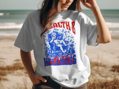 Health & Wellness Graphic Casual TShirt product type