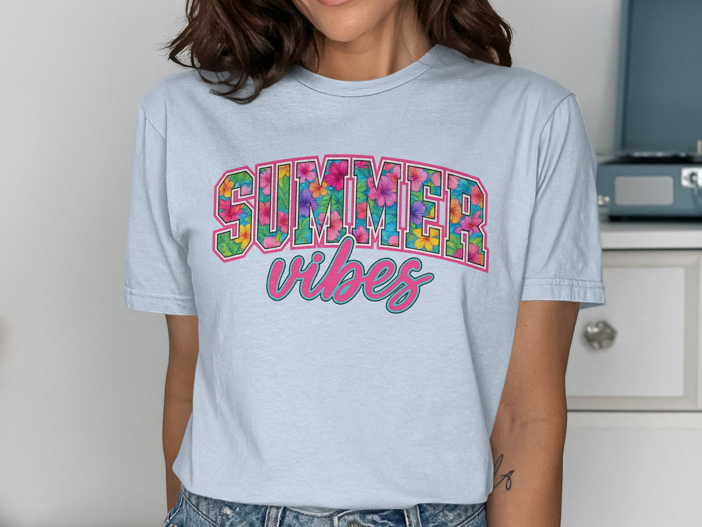 Bright Summer Vibes Graphic Tee Shirt product type