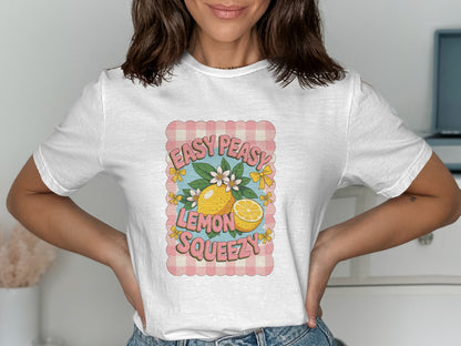 Easy Peasy Lemon Squeezy Graphic Tee product